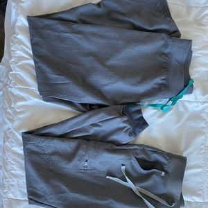 FIGS gray scrub bottoms